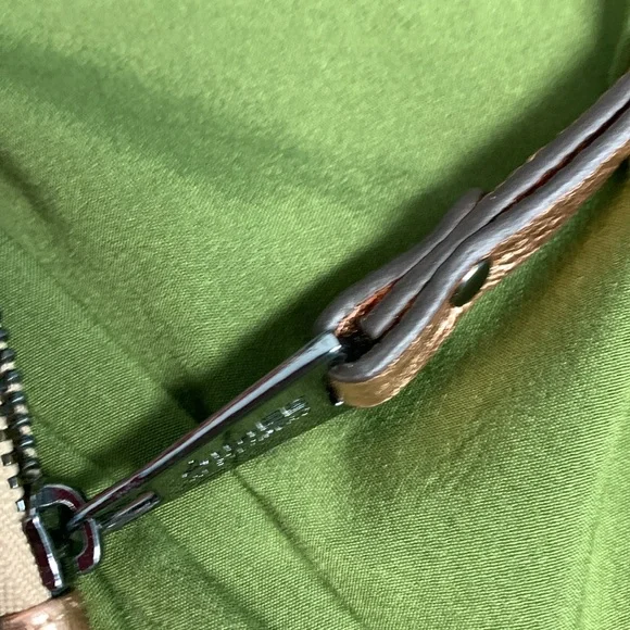 Aimee kestenberg rose gold wristlet wallet indentations see pic - Picture 7 of 9